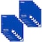 C-Line Products One-Subject Notebook, 70 Page, Wide Ruled, Blue, 12PK 22038 - alternate 1